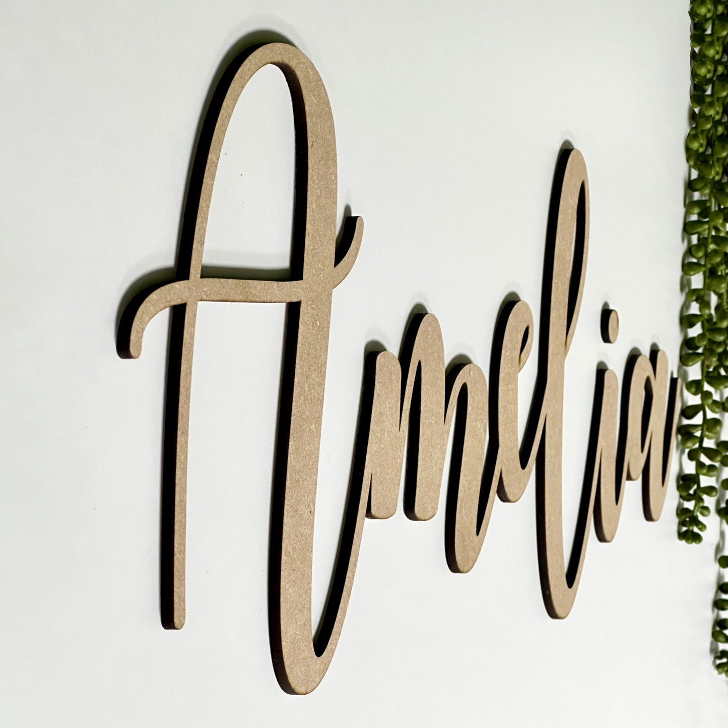 Wooden Nursery Name Sign
